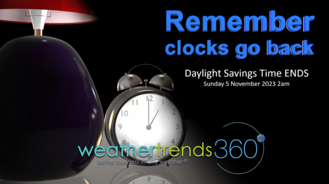 Did you remember to turn the clocks back? British Summer Time ended at 2am